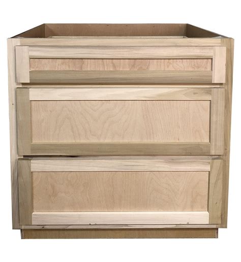 Unfinished cabinet drawers - Hampton Bay24 in. W x 24 in. D x 34.5 in. H Assembled Drawer Base Kitchen Cabinet in Unfinished with Recessed Panel. Compare. More Options Available. $15900. Bulk Savings. See Details. ( 1455) Model# KB30-UF.